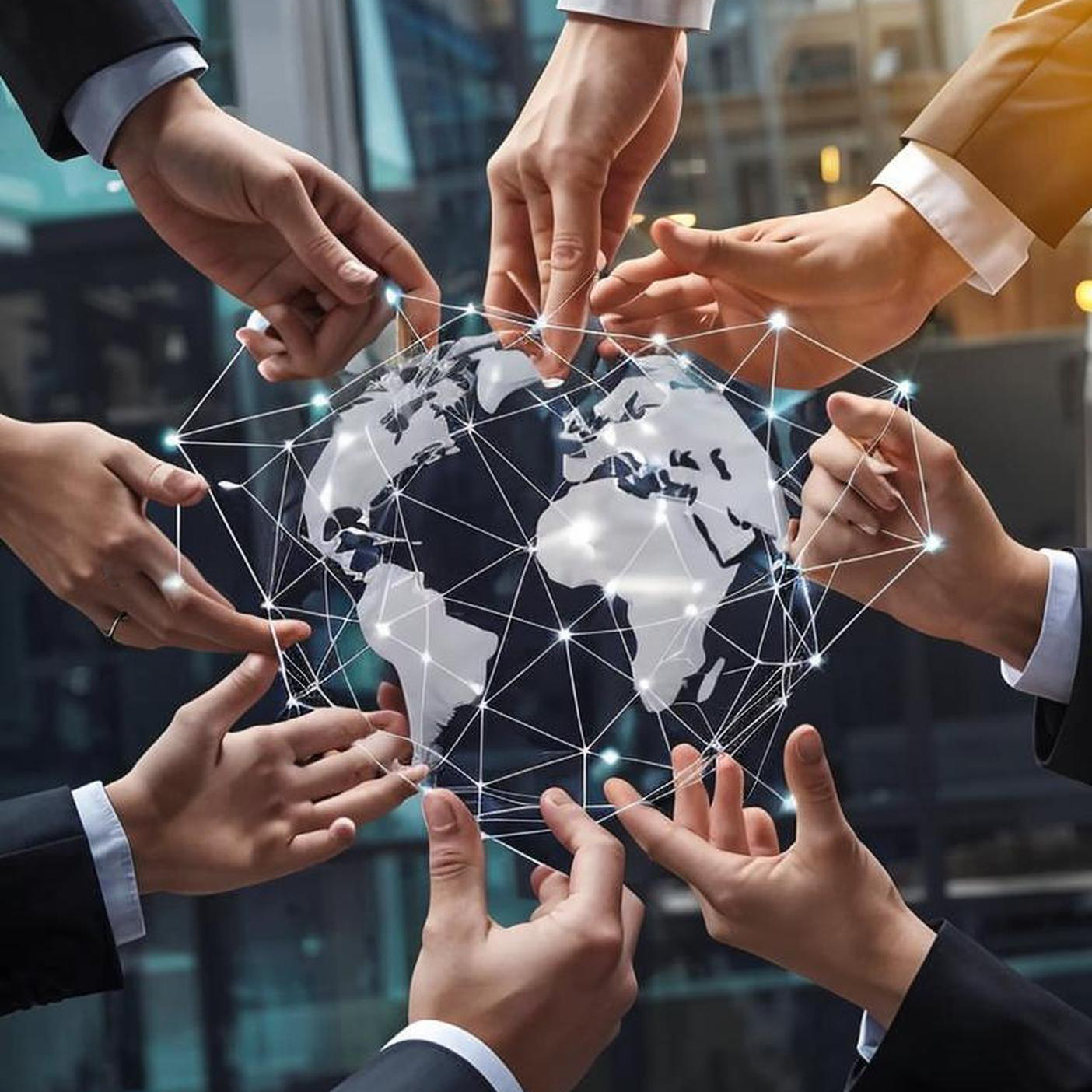 Business team collaboration